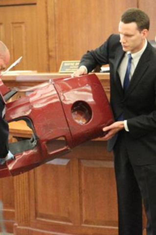 Matt Smid defending a key piece of evidence.